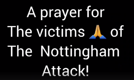 A Prayer For The Victims Of The Nottingham Attack