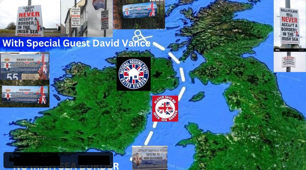NHPUK ‘Party Talk’ No Irish Sea Border with David Vance