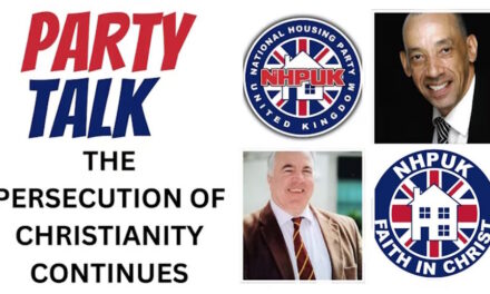 NHPUK “Party Talk” The Persecution of Christianity