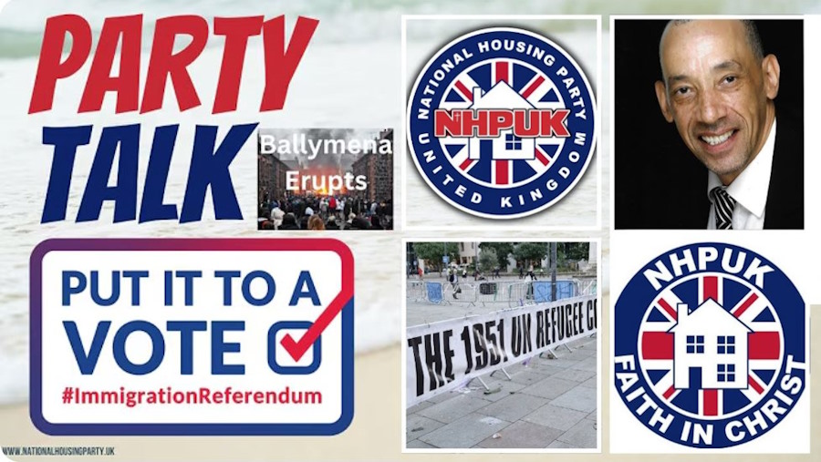 NHPUK “Party Talk” Northern Ireland Erupts and Now’s the Time for a UK Referendum