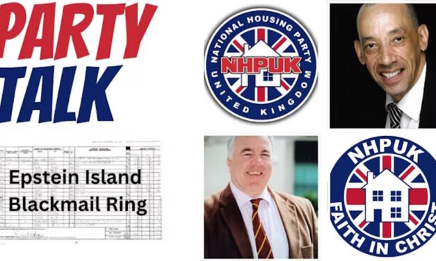NHPUK “Party Talk” “Epstein Island Blackmail Ring”