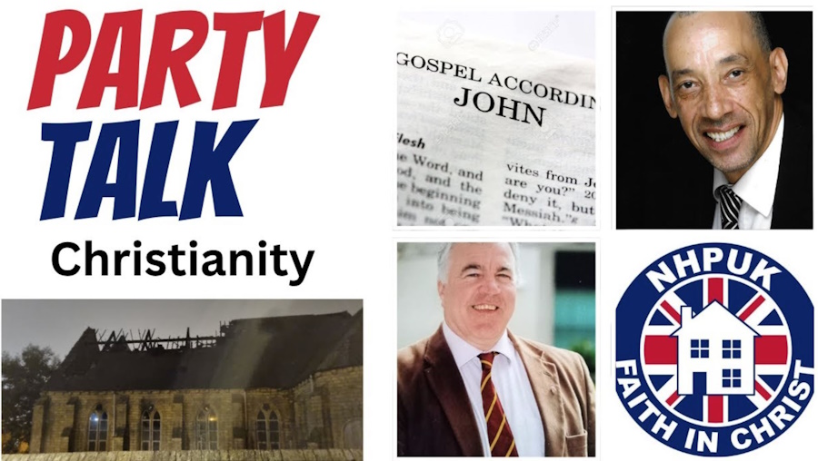 NHPUK Party Talk “Can Christianity save Britain?” with the Mighty Paul Rimmer