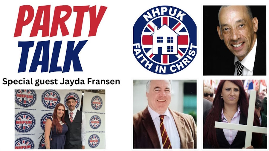 NHPUK Party Talk with Special Guest Jayda Fransen and Steve from the PTSD Camp