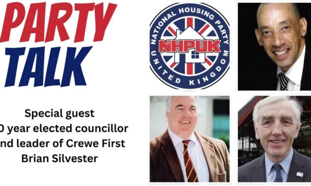 NHPUK Party Talk: 50 Years Serving the Community with Cllr Brian Silvester of Crewe First