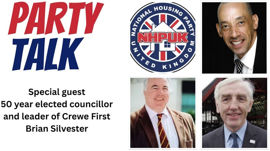 NHPUK Party Talk: 50 Years Serving the Community with Cllr Brian Silvester of Crewe First