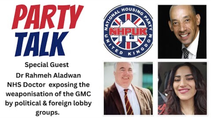 NHPUK Party Talk: with Dr Rahmeh Aladwan “Free Speech”