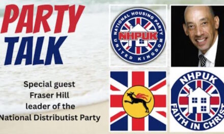 NHPUK Party Talk: with Fraser Hill Leader of the National Distributist Party