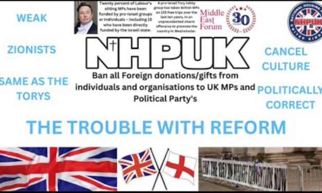 NHPUK Party Talk: The Trouble with Reform with special guest Alistair McConnachie